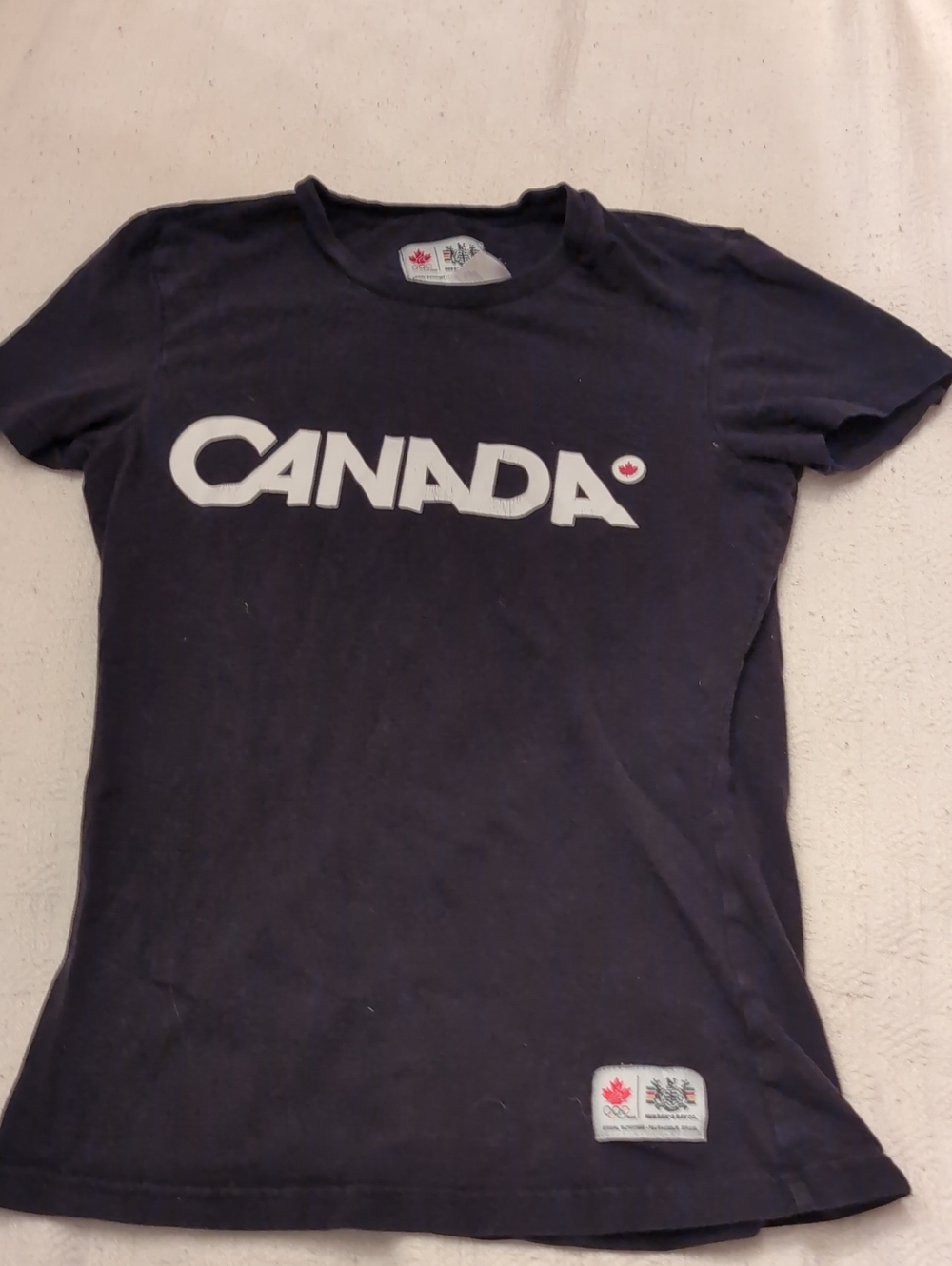 Official Hudson's Bay Company Team Canada Black T-shirt